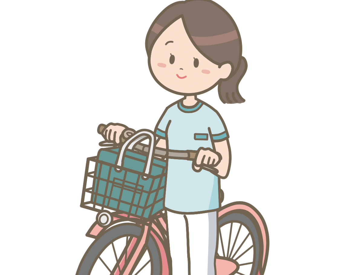 the-nurse-who-goes-to-the-temporary-nursing-at-home-by-bicycle